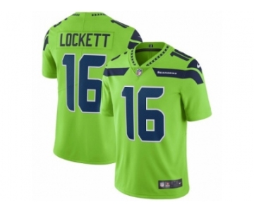 Youth Nike Seattle Seahawks #16 Tyler Lockett Vapor Untouchable Limited Green NFL Jersey