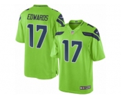 Youth Nike Seattle Seahawks #17 Braylon Edwards Limited Green Rush NFL Jersey