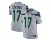 Youth Nike Seattle Seahawks #17 Braylon Edwards Vapor Untouchable Limited Grey Alternate NFL Jersey