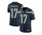 Youth Nike Seattle Seahawks #17 Braylon Edwards Vapor Untouchable Limited Steel Blue Team Color NFL Jersey