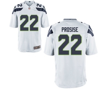 Youth Nike Seattle Seahawks #22 C.J. Prosise White NFL Jersey