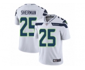 Youth Nike Seattle Seahawks #25 Richard Sherman Vapor Untouchable Limited White NFL Jersey