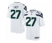 Youth Nike Seattle Seahawks #27 Eddie Lacy Limited White NFL Jersey