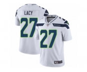 Youth Nike Seattle Seahawks #27 Eddie Lacy Vapor Untouchable Limited White NFL Jersey