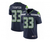 Youth Nike Seattle Seahawks #33 Tedric Thompson Vapor Untouchable Limited Steel Blue Team Color NFL Jersey