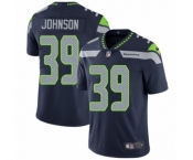 Youth Nike Seattle Seahawks #39 Dontae Johnson Navy Blue Team Color Vapor Untouchable Elite Player NFL Jersey