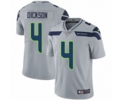 Youth Nike Seattle Seahawks #4 Michael Dickson Grey Alternate Vapor Untouchable Elite Player NFL Jersey