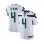 Youth Nike Seattle Seahawks #4 Michael Dickson White Vapor Untouchable Elite Player NFL Jersey