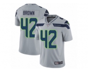 Youth Nike Seattle Seahawks #42 Arthur Brown Vapor Untouchable Limited Grey Alternate NFL Jersey