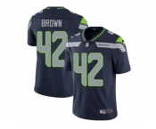 Youth Nike Seattle Seahawks #42 Arthur Brown Vapor Untouchable Limited Steel Blue Team Color NFL Jersey