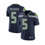 Youth Nike Seattle Seahawks #5 Alex McGough Navy Blue Team Color Vapor Untouchable Elite Player NFL Jersey