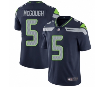 Youth Nike Seattle Seahawks #5 Alex McGough Navy Blue Team Color Vapor Untouchable Elite Player NFL Jersey