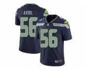 Youth Nike Seattle Seahawks #56 Cliff Avril Vapor Untouchable Limited Steel Blue Team Color NFL Jersey