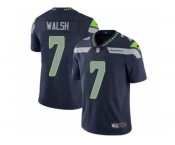 Youth Nike Seattle Seahawks #7 Blair Walsh Steel Blue Team Color Vapor Untouchable Limited Player NFL Jersey