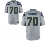 Youth Nike Seattle Seahawks #70 Rees Odhiambo Grey Alternate NFL Jersey