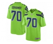 Youth Nike Seattle Seahawks #70 Rees Odhiambo Limited Green Rush NFL Jersey