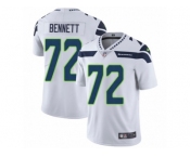 Youth Nike Seattle Seahawks #72 Michael Bennett Vapor Untouchable Limited White NFL Jersey