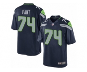 Youth Nike Seattle Seahawks #74 George Fant Limited Steel Blue Team Color NFL Jersey