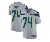 Youth Nike Seattle Seahawks #74 George Fant Vapor Untouchable Limited Grey Alternate NFL Jersey