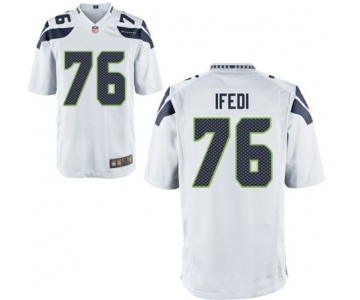 Youth Nike Seattle Seahawks #76 Germain Ifedi White NFL Jersey