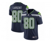 Youth Nike Seattle Seahawks #80 Steve Largent Vapor Untouchable Limited Steel Blue Team Color NFL Jersey