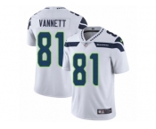 Youth Nike Seattle Seahawks #81 Nick Vannett Vapor Untouchable Limited White NFL Jersey