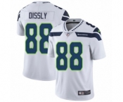 Youth Nike Seattle Seahawks #88 Will Dissly White Vapor Untouchable Limited Player NFL Jersey