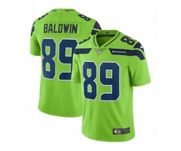 Youth Nike Seattle Seahawks #89 Doug Baldwin Vapor Untouchable Limited Green NFL Jersey