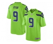 Youth Nike Seattle Seahawks #9 Jon Ryan Limited Green Rush NFL Jersey