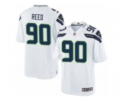 Youth Nike Seattle Seahawks #90 Jarran Reed Limited White NFL Jersey