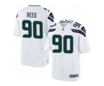 Youth Nike Seattle Seahawks #90 Jarran Reed Limited White NFL Jersey