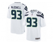 Youth Nike Seattle Seahawks #93 Malik McDowell Limited White NFL Jersey