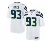 Youth Nike Seattle Seahawks #93 Nazair Jones Limited White NFL Jersey