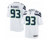 Youth Nike Seattle Seahawks #93 Tony McDaniel Limited White NFL Jersey