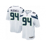 Youth Nike Seattle Seahawks #94 Malik McDowell Game White NFL Jersey