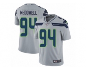 Youth Nike Seattle Seahawks #94 Malik McDowell Limited Grey Alternate NFL Jersey