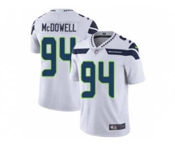 Youth Nike Seattle Seahawks #94 Malik McDowell Vapor Untouchable Limited White NFL Jersey