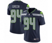 Youth Nike Seattle Seahawks #94 Rasheem Green Navy Blue Team Color Vapor Untouchable Elite Player NFL Jersey