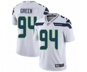 Youth Nike Seattle Seahawks #94 Rasheem Green White Vapor Untouchable Elite Player NFL Jersey