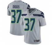 Youth Seattle Seahawks #37 Quandre Diggs Grey Alternate Vapor Untouchable Limited Player Football Jersey