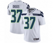 Youth Seattle Seahawks #37 Quandre Diggs White Vapor Untouchable Limited Player Football Jersey