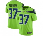 Youth Seattle Seahawks #37 Tre Flowers Limited Green Rush Vapor Untouchable Football Jersey