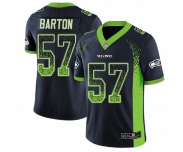 Youth Seattle Seahawks #57 Cody Barton Limited Navy Blue Rush Drift Fashion Football Jersey