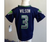 nike kids nfl jerseys seattle seahawks #3 wilson blue[nike]