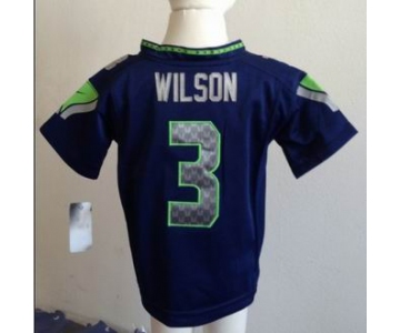 nike kids nfl jerseys seattle seahawks #3 wilson blue[nike]