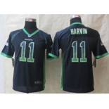 nike youth nfl jerseys Seattle Seahawks #11 Harvin blue[Elite drift fashion]