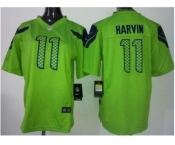 nike youth nfl jerseys seattle seahawks #11 harvin green[nike]