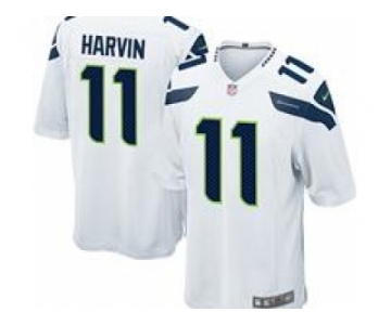 nike youth nfl jerseys seattle seahawks #11 harvin white[nike]