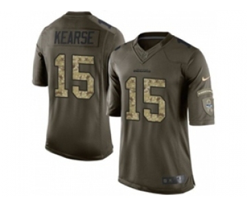 nike youth nfl jerseys seattle seahawks #15 jermaine kearse army green[nike Limited Salute To Service][kearse]