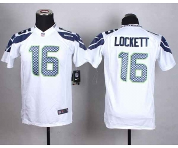 nike youth nfl jerseys seattle seahawks #16 lockett white[nike]